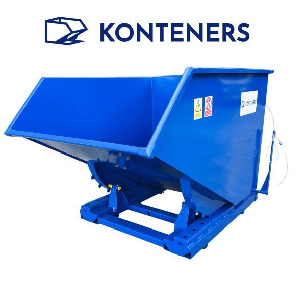 Kontener samowyładowczy K3 1000 - dźwignia